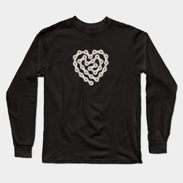 Love Biking Long Sleeve T-Shirt by freezinghot